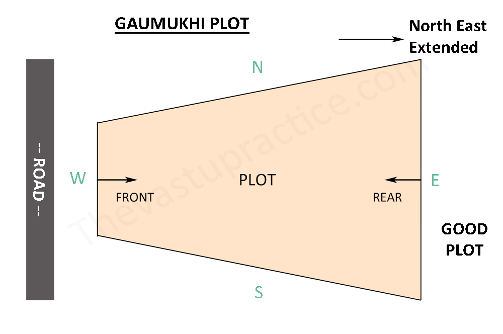 Vastu For Gaumukhi Plot
